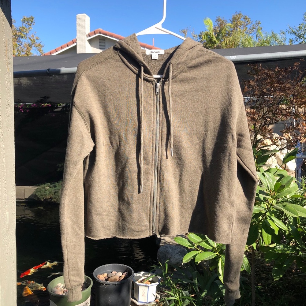 green garage jacket